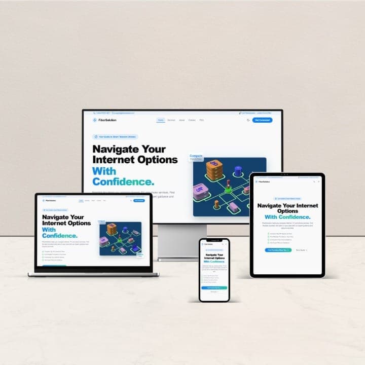 Go Quality Networks website design